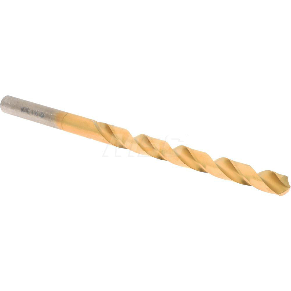 Hertel 85707263 Jobber Length Drill Bit #4, 118 °, High Speed Steel