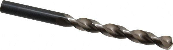 Guhring 9005490107200 Jobber Drill 27/64" Dia, 130 deg Point, High Speed Steel