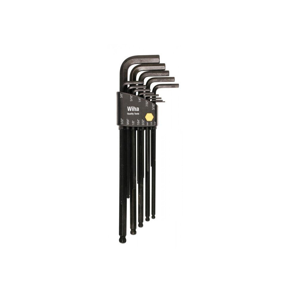 Wiha 36991 13 Piece, L-Key Long Arm Ball End Hex Key Set