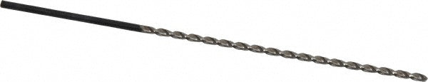 Guhring 9005020027800 Extra Length Drill Bit 0.1094" Dia, 130 °, High Speed Steel