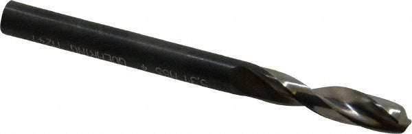 Guhring 9005520053100 Screw Machine Length Drill Bit 0.209" Dia, 130 °, High Speed Steel