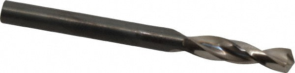 Guhring 9005520051100 Screw Machine Length Drill Bit 0.201" Dia, 130 °, High Speed Steel