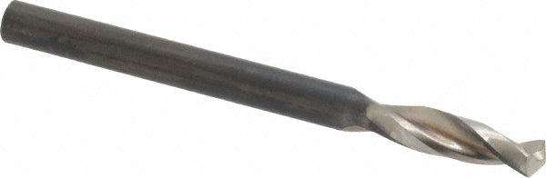 Guhring 9005520040900 Screw Machine Length Drill Bit 0.161" Dia, 130 °, High Speed Steel