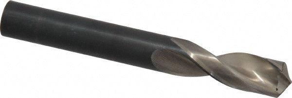 Guhring 9005520115100 Screw Machine Length Drill Bit 0.4531" Dia, 130 °, High Speed Steel