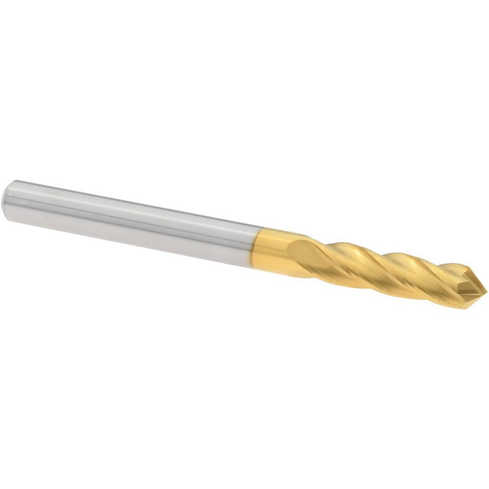 Harvey Tool 15308-C1 Drill Mill 1/8" Dia, 1/2" LOC, 4 Flutes, 90 ° Point, Solid Carbide