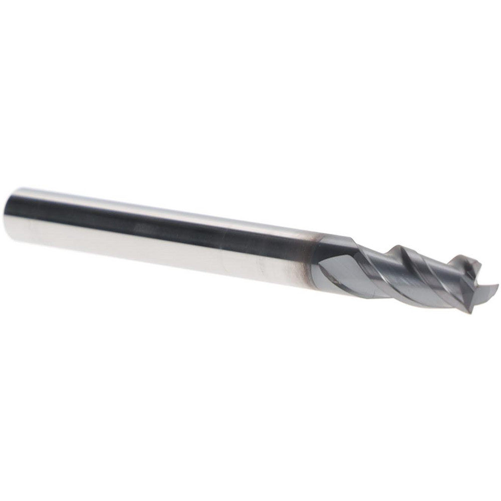 Iscar 5620887 Square End Mill 3/16" Dia, 3/8" LOC, 3 Flute, Solid Carbide