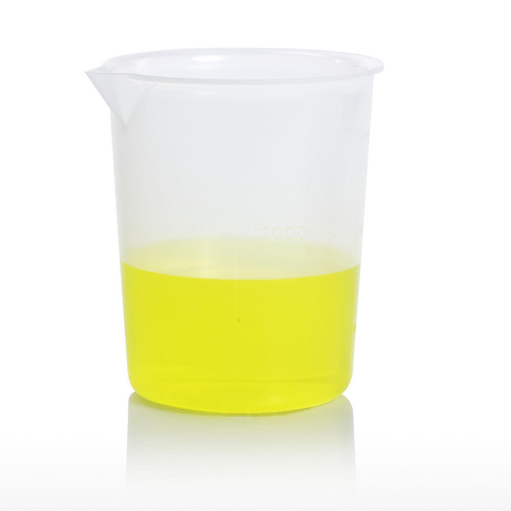 Bel-Art F26216-0000-OLD Graduated Beaker 1000.000 mL, Polypropylene, 100 mL Graduation