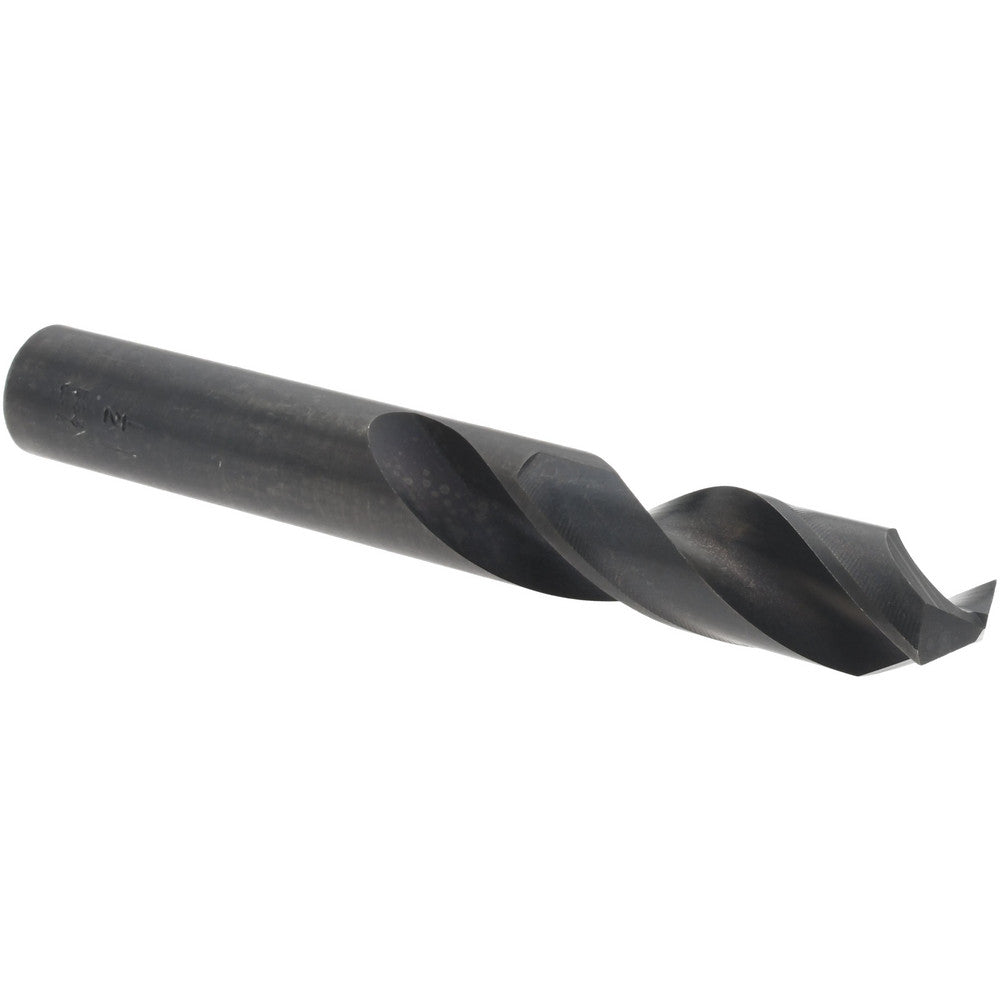 Titan USA CD30032 Screw Machine Length Drill Bit 1/2" Dia, 135 deg Point, High-Speed Steel