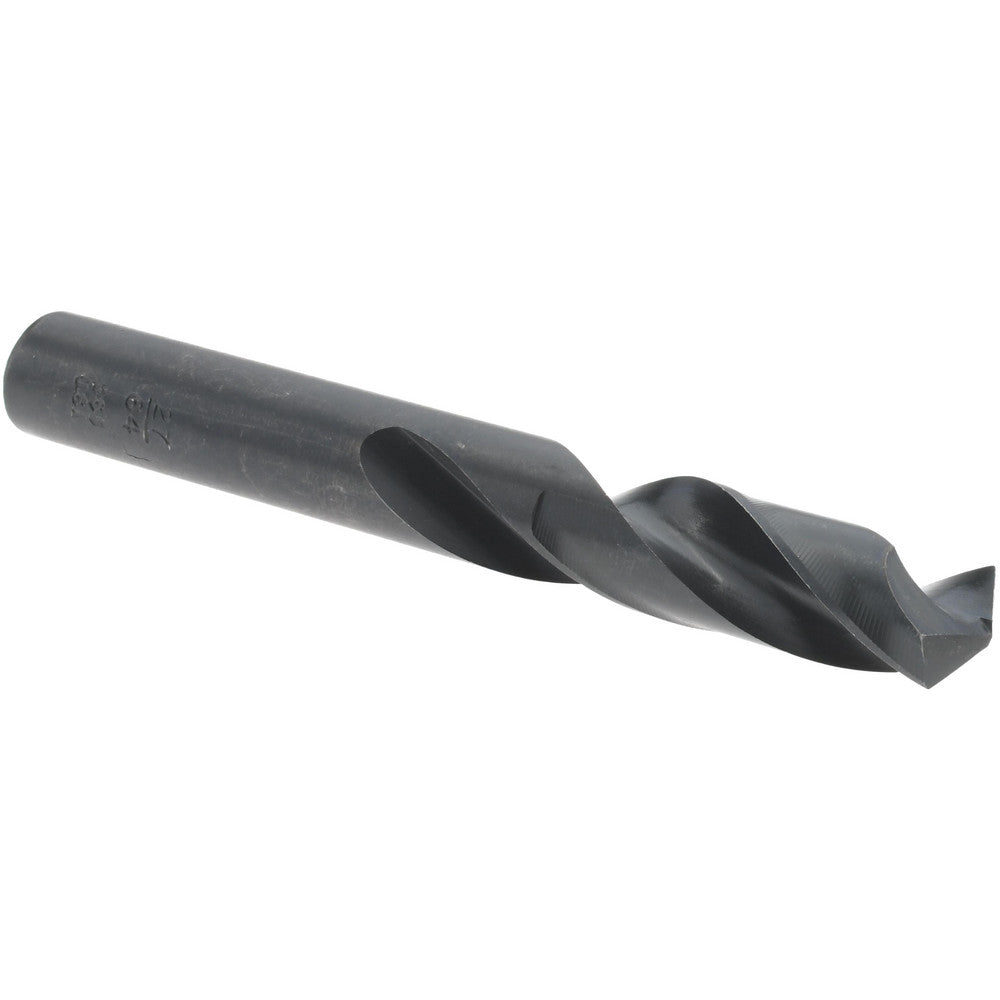 Titan USA CD30027 Screw Machine Length Drill Bit 27/64" Dia, 135 deg Point, High-Speed Steel