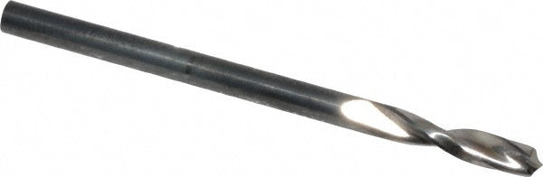 Guhring 9005520027500 Screw Machine Length Drill Bit 0.1083" Dia, 130 °, High Speed Steel