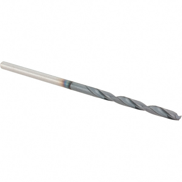 Kyocera SGS Precision Tools 57110 Jobber Length Drill Bit #50 (0.0700) Dia, 118 deg, Solid Carbide