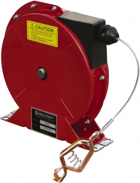 Reelcraft G 3050 3/32 Inch x 50 Ft. Steel Stranded Cable Grounding Reel