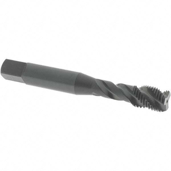 OSG 0138201 Spiral Flute Tap 3/8-24 UNF, 3 Flutes, Bottoming, 2B Class of Fit, Vanadium High Speed Steel, Oxide Coated