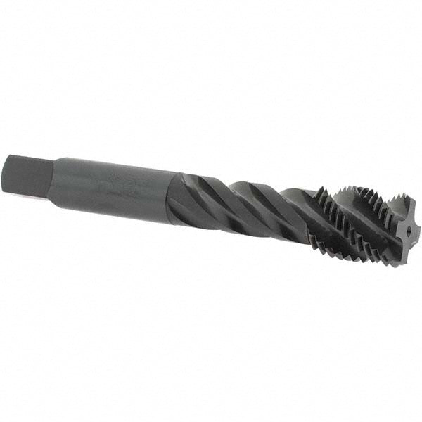 OSG 0139101 Spiral Flute Tap 9/16-18 UNF, 4 Flutes, Bottoming, Vanadium High Speed Steel, Oxide Coated