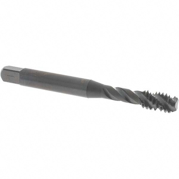 OSG 0137101 Spiral Flute Tap 1/4-20 UNC, 3 Flutes, Bottoming, 3B Class of Fit, Vanadium High Speed Steel, Oxide Coated