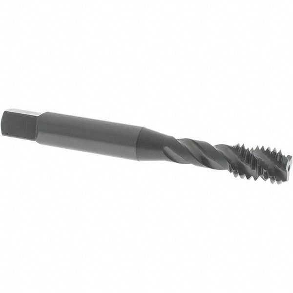 OSG 0137601 Spiral Flute Tap 5/16-18 UNC, 3 Flutes, Bottoming, 2B Class of Fit, Vanadium High Speed Steel, Oxide Coated