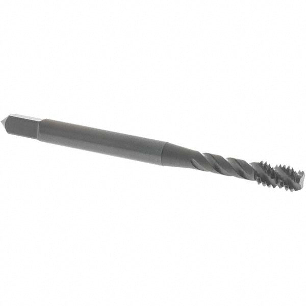 OSG 0136301 Spiral Flute Tap #8-32 UNC, 3 Flutes, Bottoming, 3B Class of Fit, Vanadium High Speed Steel, Oxide Coated