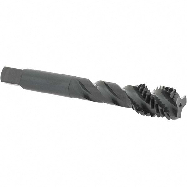 OSG 0138601 Spiral Flute Tap 1/2-13 UNC, 3 Flutes, Bottoming, 3B Class of Fit, Vanadium High Speed Steel, Oxide Coated