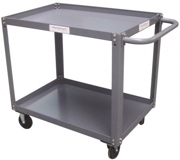 Value Collection WS-MH-SCAR-025 Service Utility Cart Steel, Gray