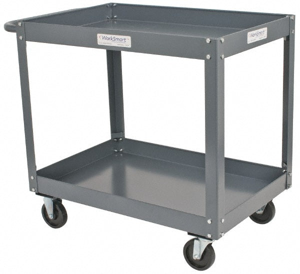 Value Collection WS-MH-SCAR-022 Service Utility Cart Steel, Gray