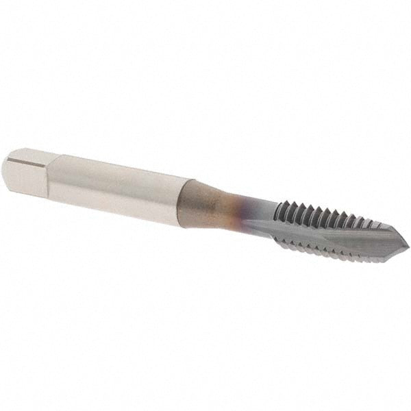 OSG 2830808 Spiral Point Tap 5/16-18 UNC, 3 Flutes, Plug Chamfer, 3B Class of Fit, HSS-E Vanadium, TiCN Coated