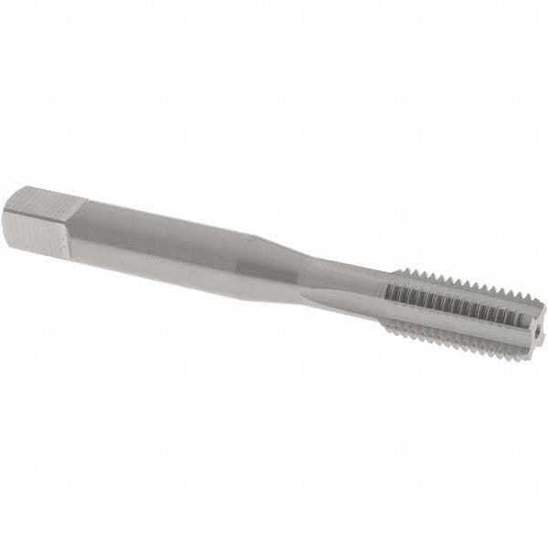 OSG 1005910700 Straight Flute Tap 5/16-24 UNF, 4 Flute, Bottoming Chamfer, 2B Class of Fit, Solid Carbide, Bright/Uncoated Finish
