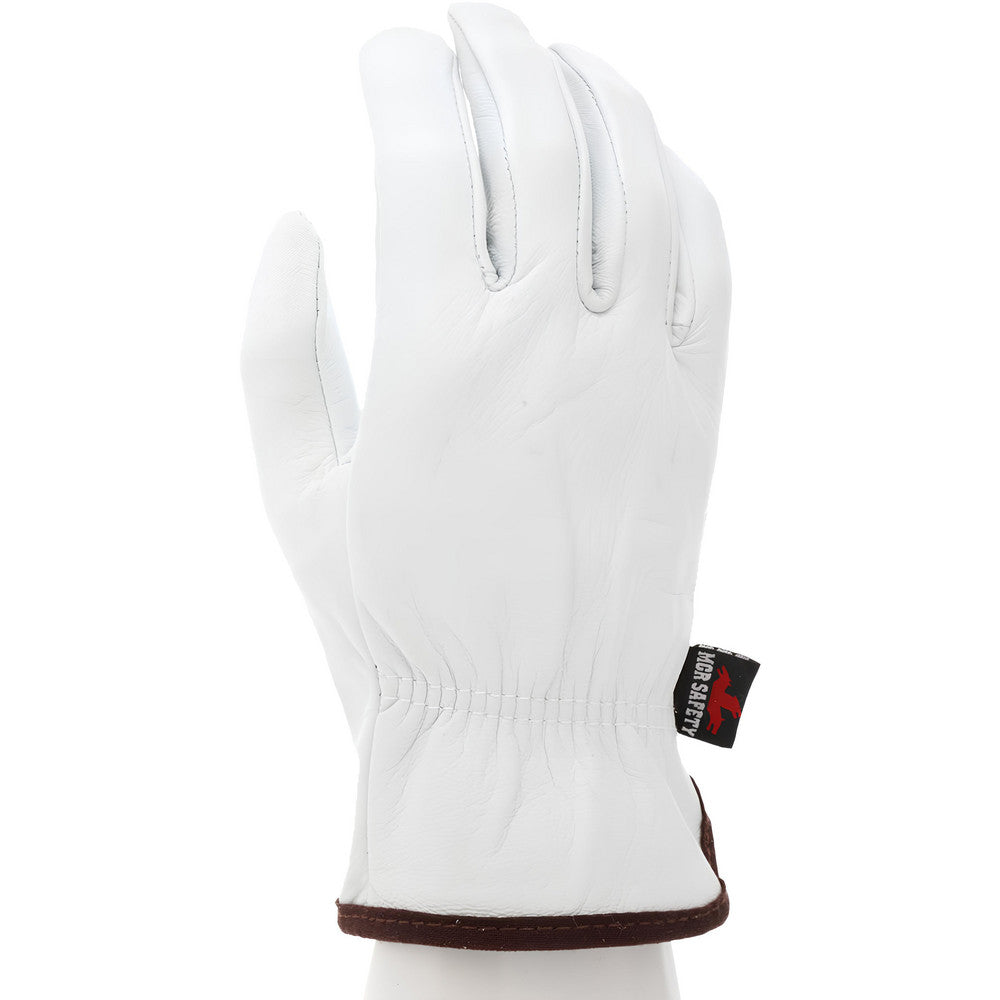 MCR Safety 3601M Work Gloves Memphis® 3601, Size Medium, Goatskin Leather Lined, Goatskin Leather, General Purpose