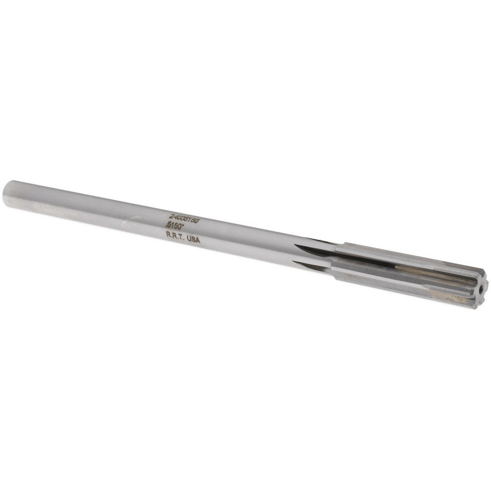 Rock River Tool Inc. 24005150 Chucking Reamer 0.5150" Dia, Straight-Cylindrical Shank, Carbide-Tipped