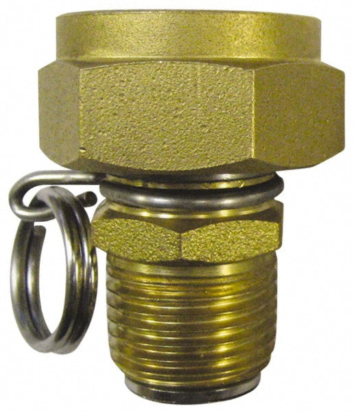 SuperKlean 8-GHT-B 1/2 & 3/4 MNPT x FGHT Swivel Hose Adapter