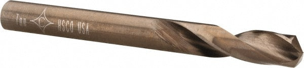 Cleveland C14830 Screw Machine Length Drill Bit 7.00 mm (0.2756) Dia, 135 deg, Cobalt