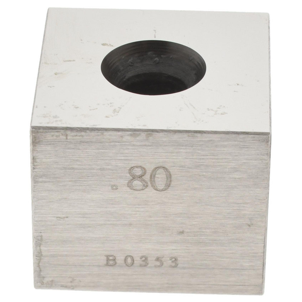 Value Collection 630-73806 Square Steel Gage Block 0.8", Grade 0