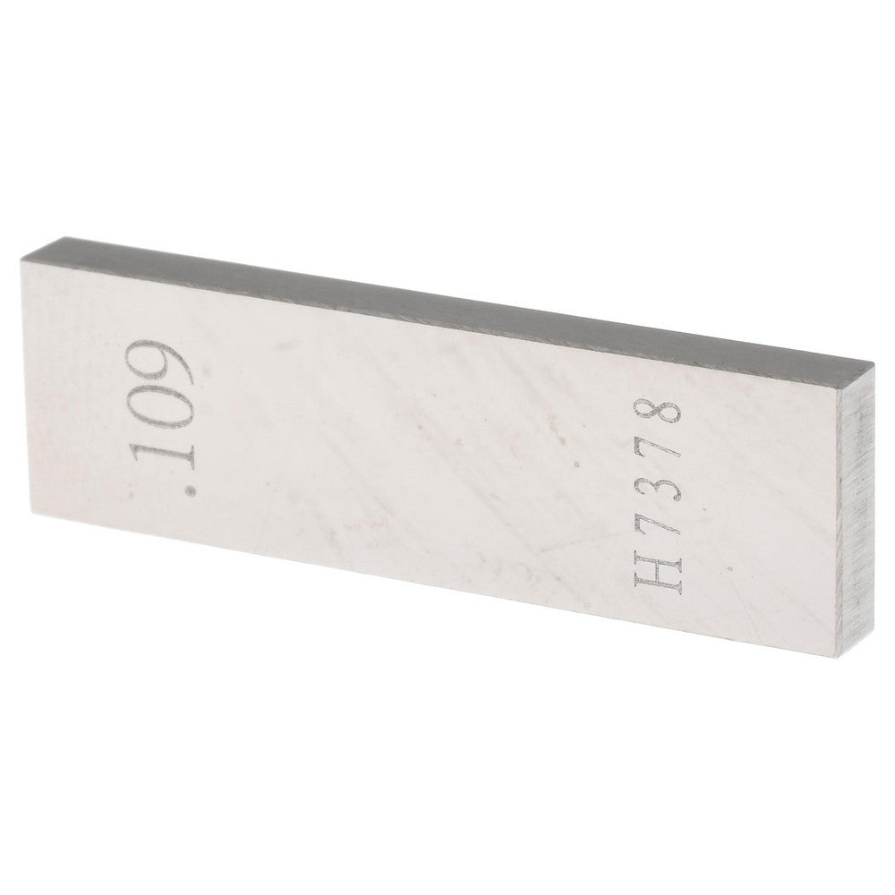 Value Collection 630-31096 Rectangle Steel Gage Block 0.109", Grade AS-1