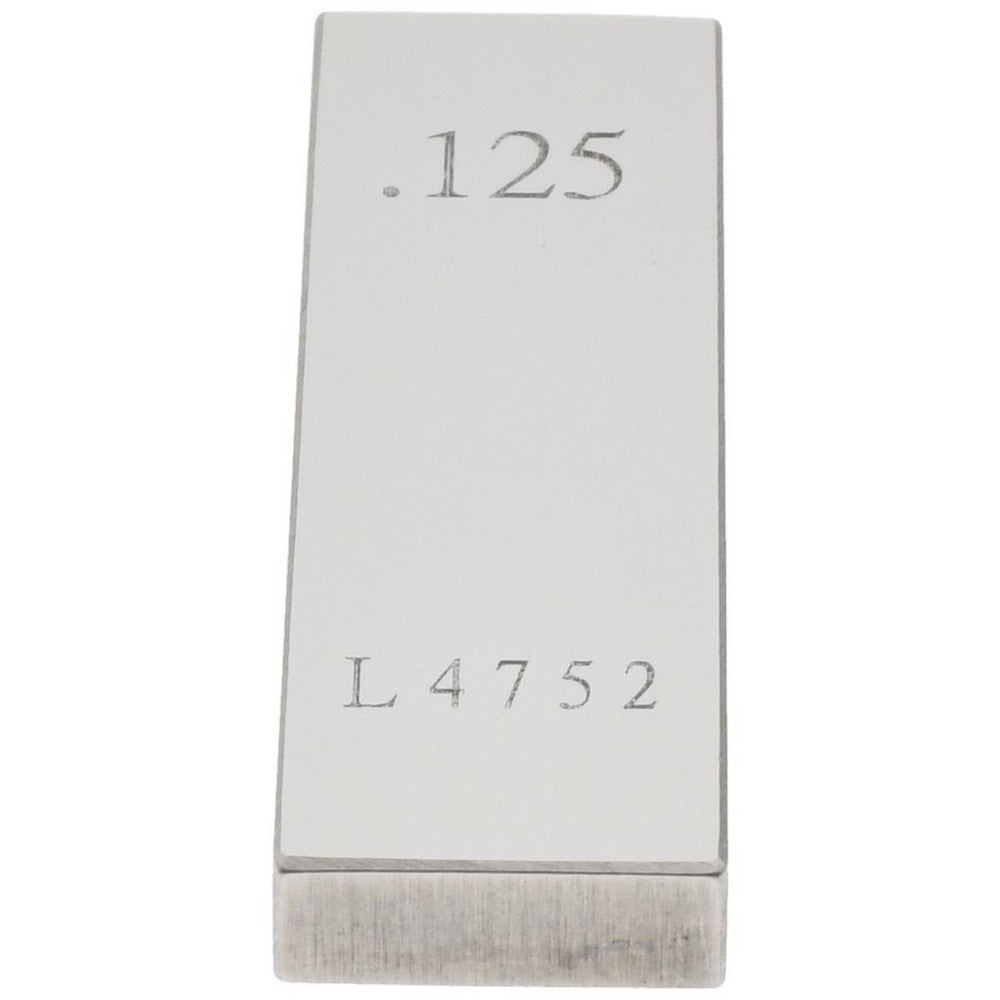 Value Collection 630-31256 Rectangle Steel Gage Block 0.125", Grade AS-1