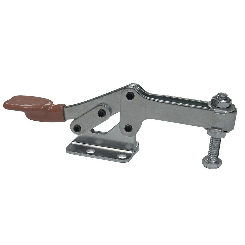 Lapeer H-201 Manual Hold-Down Toggle Clamp Horizontal, 200.00 lb Capacity, U-Bar, Flanged Base