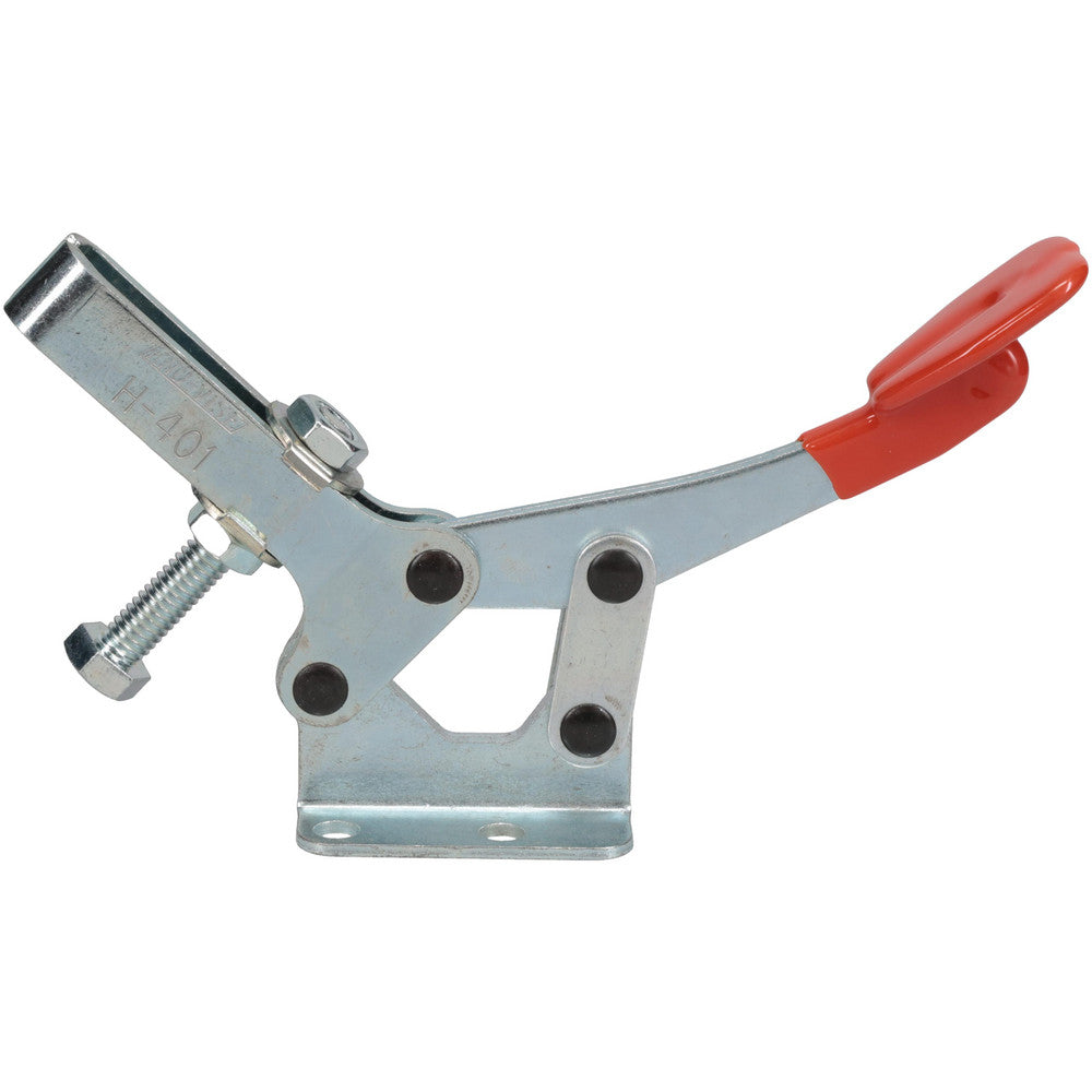 Lapeer H-401 Manual Hold-Down Toggle Clamp Horizontal, 400 lb Capacity, U-Bar, Flanged Base