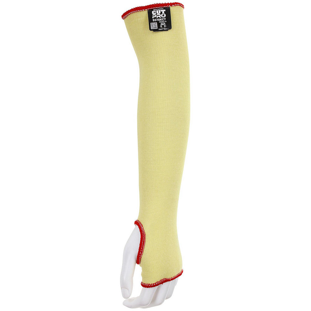 MCR Safety 9378KCT Glove Cotton & Kevlar, Yellow, ANSI Cut A3