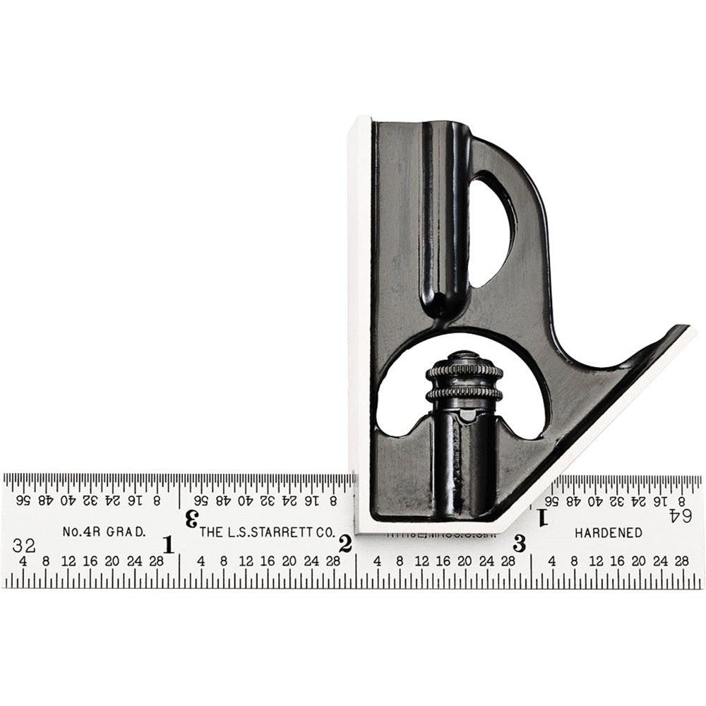 Starrett 56390 2 Piece, 4" Combination Square Set