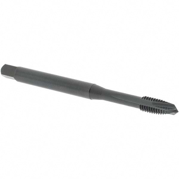 OSG 2591001 Spiral Point Tap M6x1 Metric, 3 Flutes, Plug Chamfer, 6H Class of Fit, HSS-E Vanadium, Steam Oxide Coated