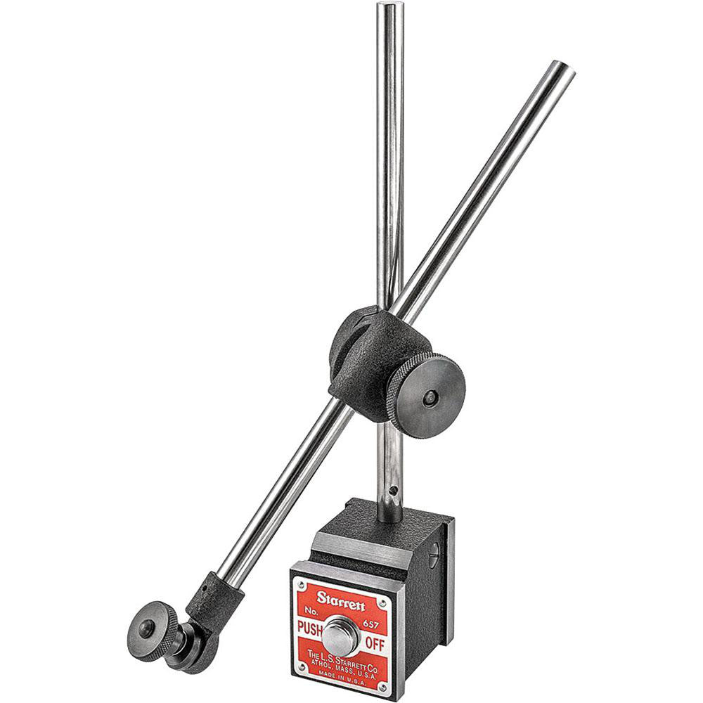 Starrett 52749 Indicator Positioner & Holder 150 lb Pull, Fine Adjustment, Includes Base