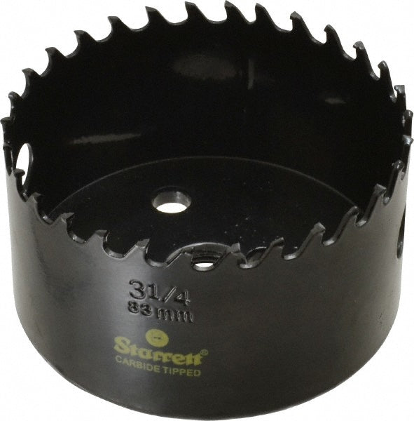 Starrett 65632 Hole Saw 3-1/4" Saw Dia, 1-5/8" Cut Depth