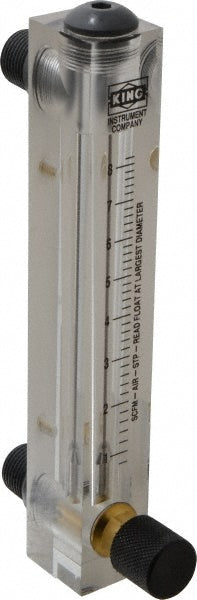 King 75302115C-05 1/2" M Port Block Style, Panel Mount Flowmeter