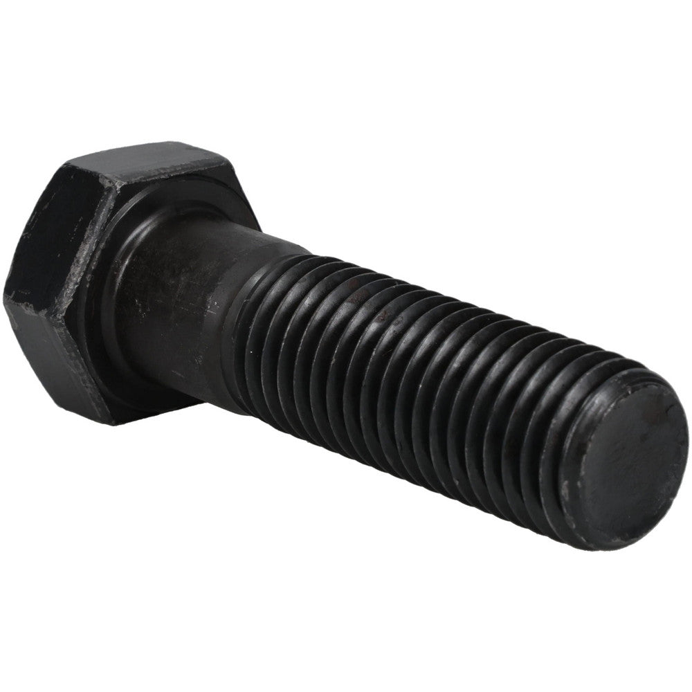 Value Collection 451004BR Hex Head Cap Screw 1-1/8-7, 4" Length Under Head, Grade 8 Steel, Bright/Uncoated Finish