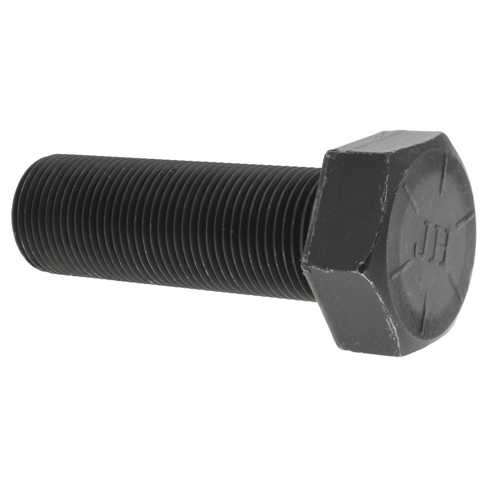 Value Collection 451016BR Hex Head Cap Screw 1-1/8-12, 3-1/2" Length Under Head, Grade 8 Steel, Bright/Uncoated Finish