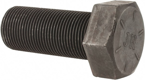 Value Collection 451041BR Hex Head Cap Screw 1-1/4-12, 3" Length Under Head, Grade 8 Steel, Bright/Uncoated Finish