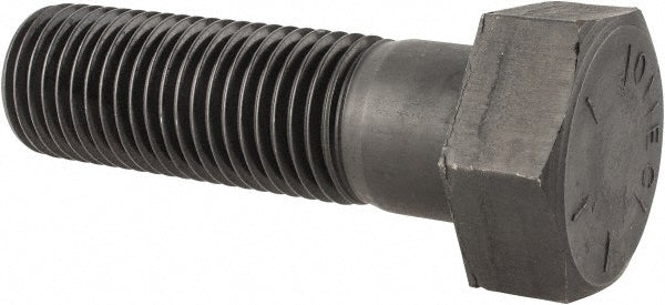 Value Collection 451061BR Hex Head Cap Screw 1-1/2-6, 5" Length Under Head, Grade 8 Steel, Bright/Uncoated Finish