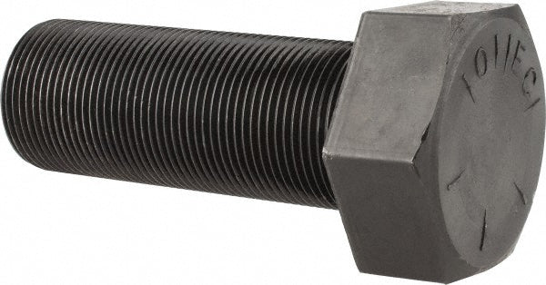 Value Collection 451087BR Hex Head Cap Screw 1-1/2-12, 4" Length Under Head, Grade 8 Steel, Bright/Uncoated Finish