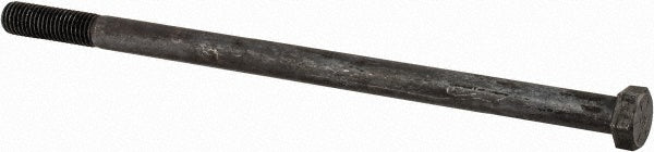 Value Collection 451166BR Hex Head Cap Screw 5/8-11, 12" Length Under Head, Grade 8 Steel, Bright/Uncoated Finish