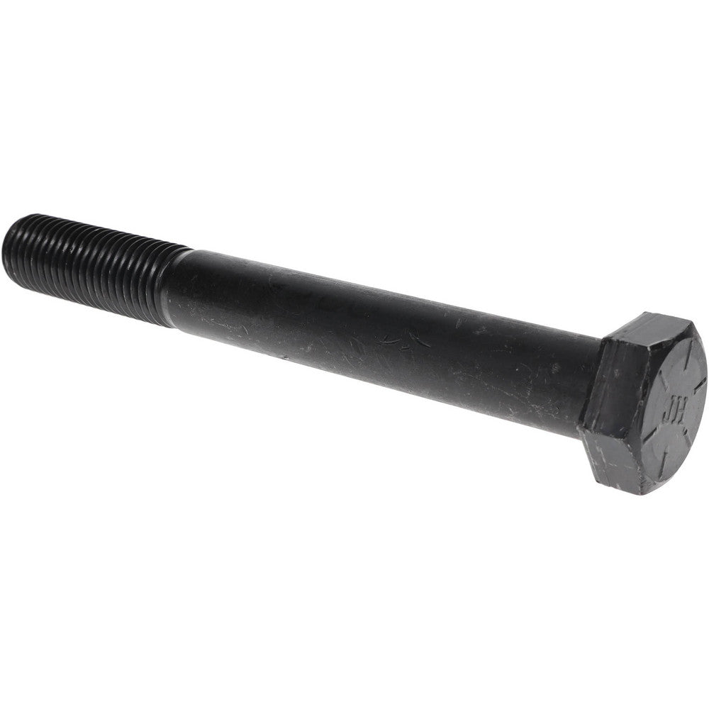 Value Collection 451185BR Hex Head Cap Screw 1-8, 8-1/2" Length Under Head, Grade 8 Steel, Bright/Uncoated Finish