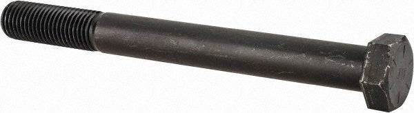 Value Collection 451189BR Hex Head Cap Screw 1-8, 10" Length Under Head, Grade 8 Steel, Bright/Uncoated Finish