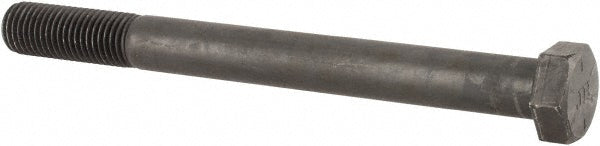 Value Collection 451430BR Hex Head Cap Screw 1-1/8-7, 12" Length Under Head, Grade 8 Steel, Bright/Uncoated Finish